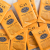 Cardboard box filled with 100 sachets of Peppermint Leavestea.